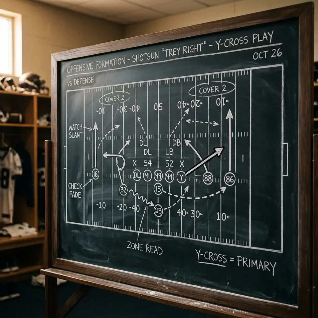 Gian Piero Gasperini tactical play board